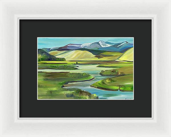 Big Hole River - Framed Print