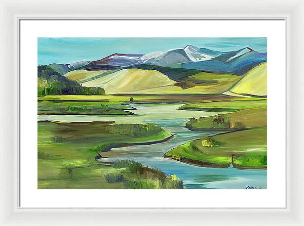 Big Hole River - Framed Print