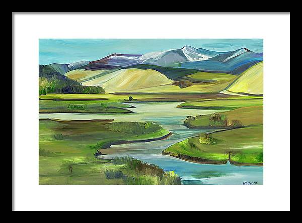 Big Hole River - Framed Print