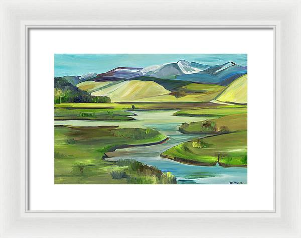 Big Hole River - Framed Print