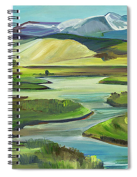 Big Hole River - Spiral Notebook