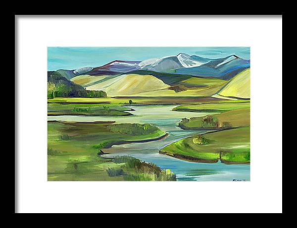 Big Hole River - Framed Print