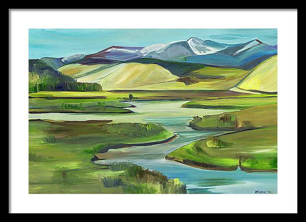 Big Hole River - Framed Print