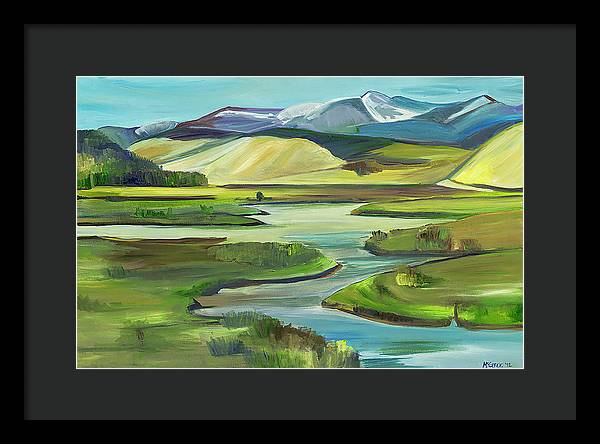 Big Hole River - Framed Print