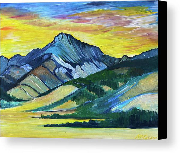 Ross Peak - Canvas Print