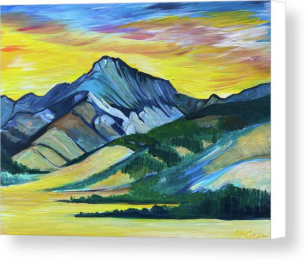 Ross Peak - Canvas Print