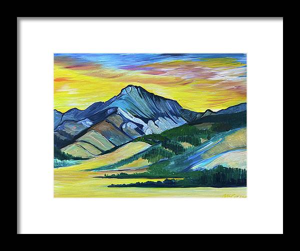 Ross Peak - Framed Print