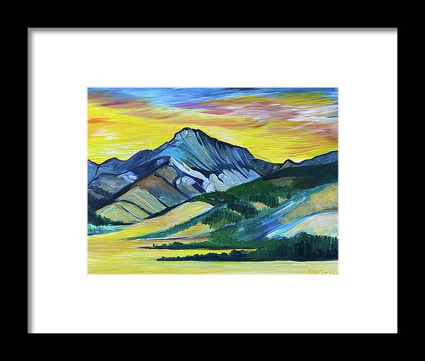 Ross Peak - Framed Print
