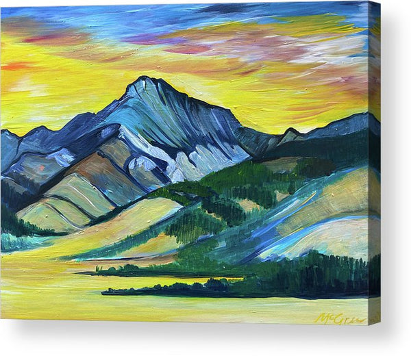 Ross Peak - Acrylic Print
