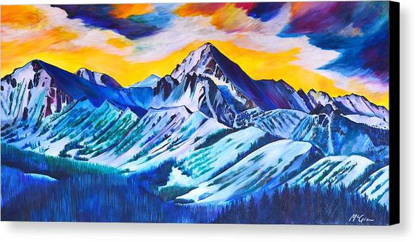 Spanish Peaks - Canvas Print