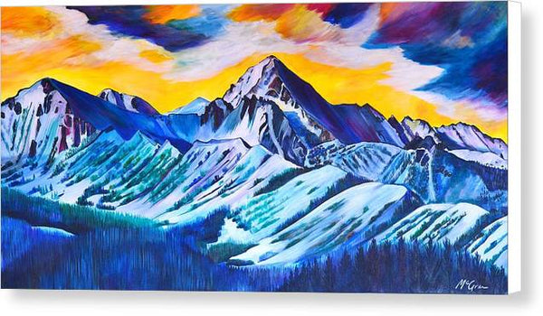 Spanish Peaks - Canvas Print