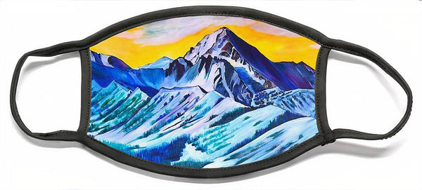 Spanish Peaks - Face Mask