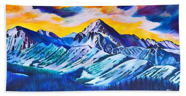 Spanish Peaks - Bath Towel