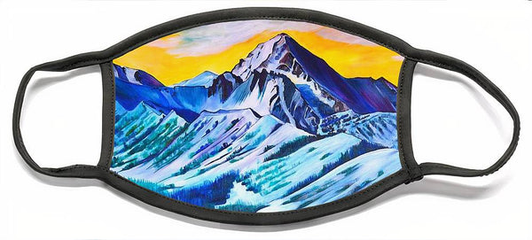 Spanish Peaks - Face Mask