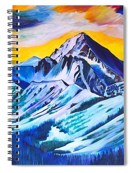 Spanish Peaks - Spiral Notebook