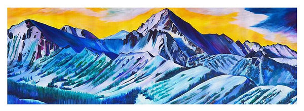Spanish Peaks - Yoga Mat