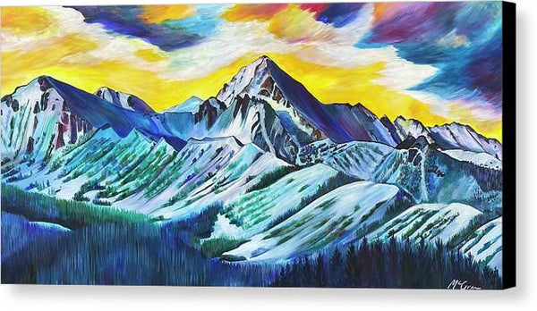 Spanish Peaks - Canvas Print
