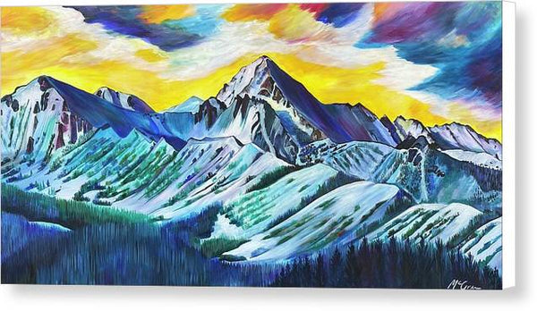 Spanish Peaks - Canvas Print
