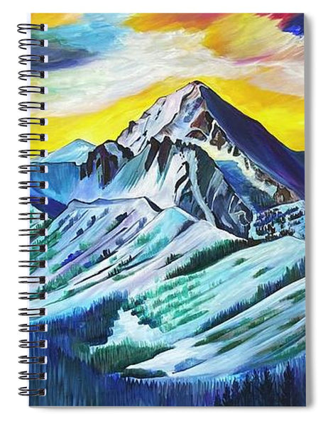 Spanish Peaks - Spiral Notebook