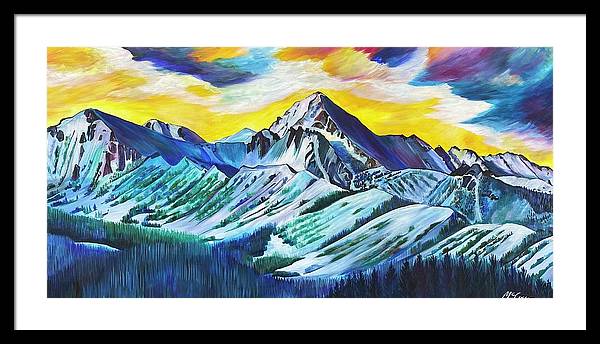 Spanish Peaks - Framed Print