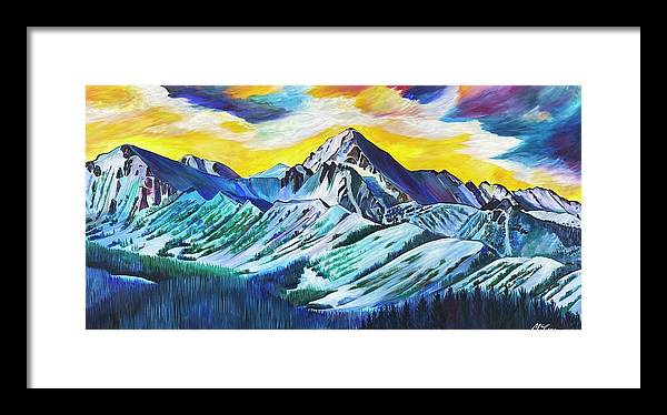 Spanish Peaks - Framed Print