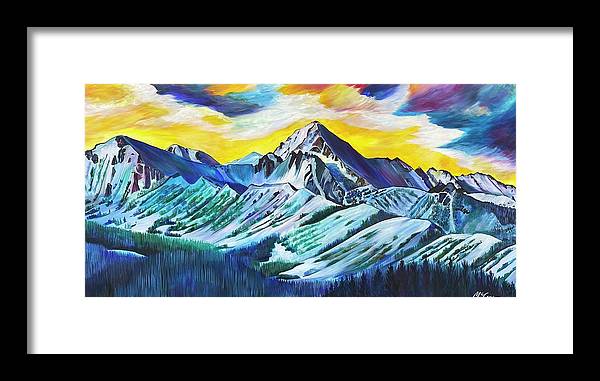 Spanish Peaks - Framed Print