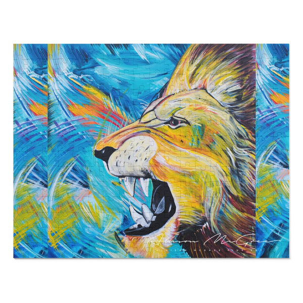 Covid-19 Lion: 252 Piece Puzzle