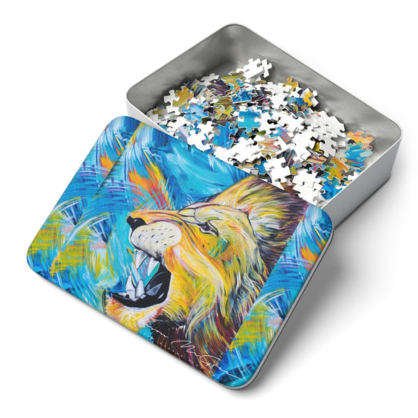 Covid-19 Lion: 252 Piece Puzzle