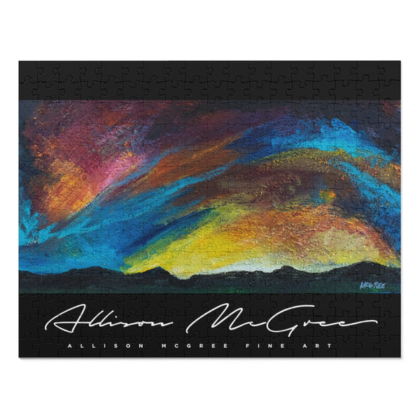 Ross Peak Sunset: 252 Piece Puzzle