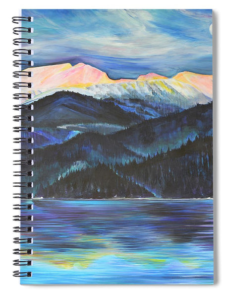 Alpenglow - Spiral Notebook