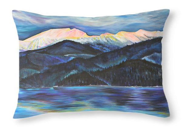 Alpenglow - Throw Pillow