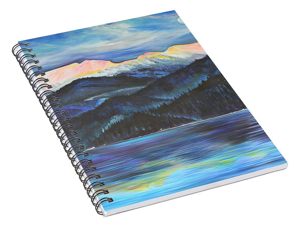 Alpenglow - Spiral Notebook