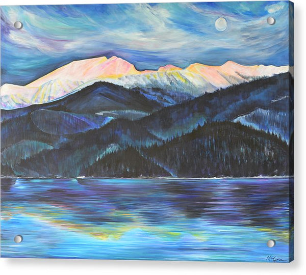Alpenglow - Acrylic Print