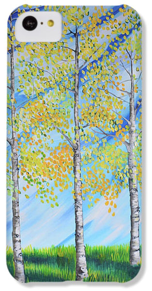 Aspen Trees Line - Phone Case