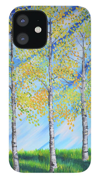 Aspen Trees Line - Phone Case