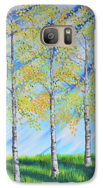 Aspen Trees Line - Phone Case