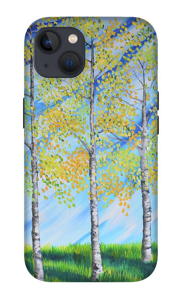 Aspen Trees Line - Phone Case