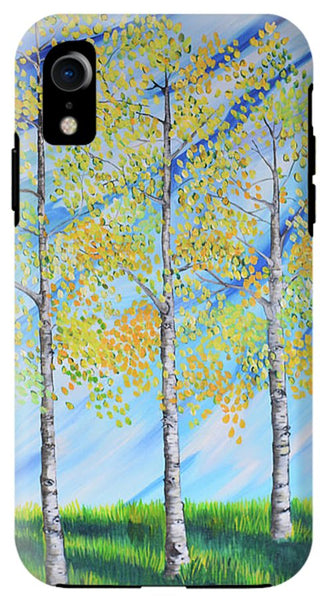 Aspen Trees Line - Phone Case
