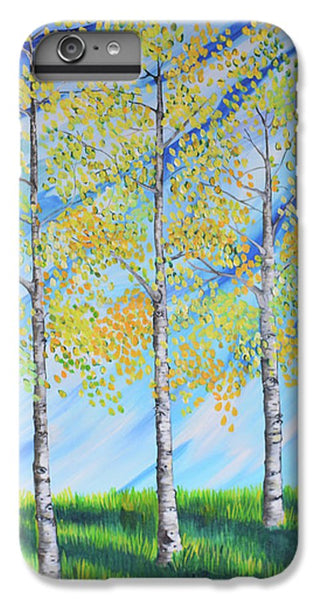 Aspen Trees Line - Phone Case