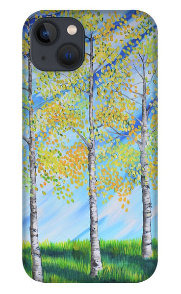 Aspen Trees Line - Phone Case