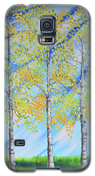 Aspen Trees Line - Phone Case