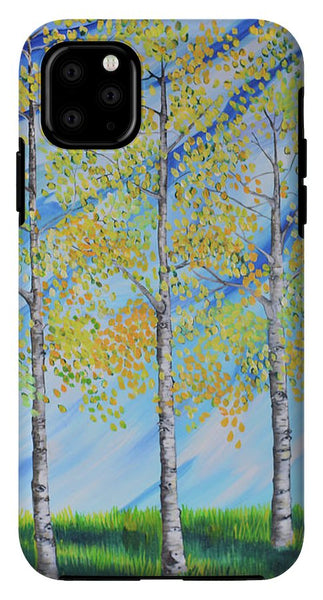 Aspen Trees Line - Phone Case