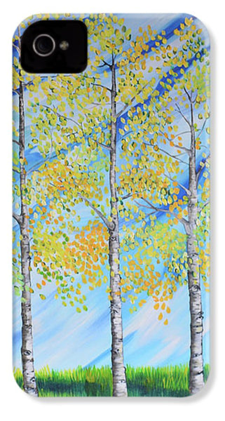 Aspen Trees Line - Phone Case