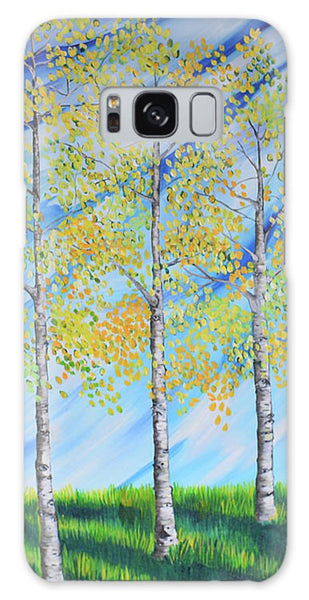 Aspen Trees Line - Phone Case