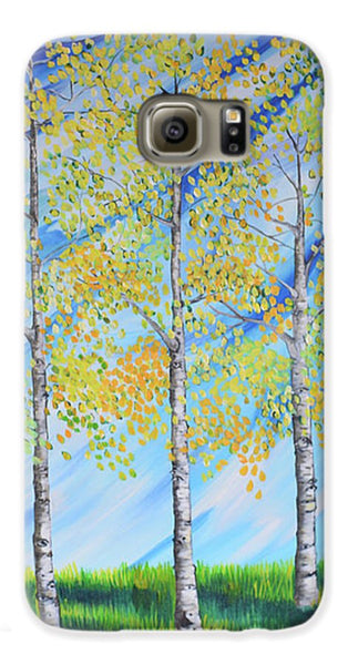 Aspen Trees Line - Phone Case