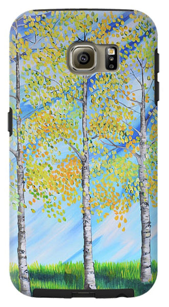 Aspen Trees Line - Phone Case