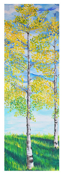 Aspen Trees triangle - Yoga Mat