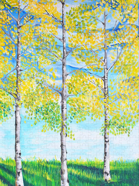 Aspen Trees triangle - Puzzle