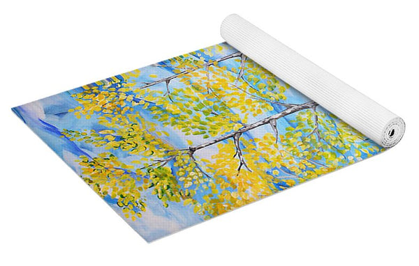 Aspen Trees triangle - Yoga Mat