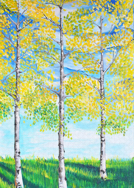 Aspen Trees triangle - Puzzle
